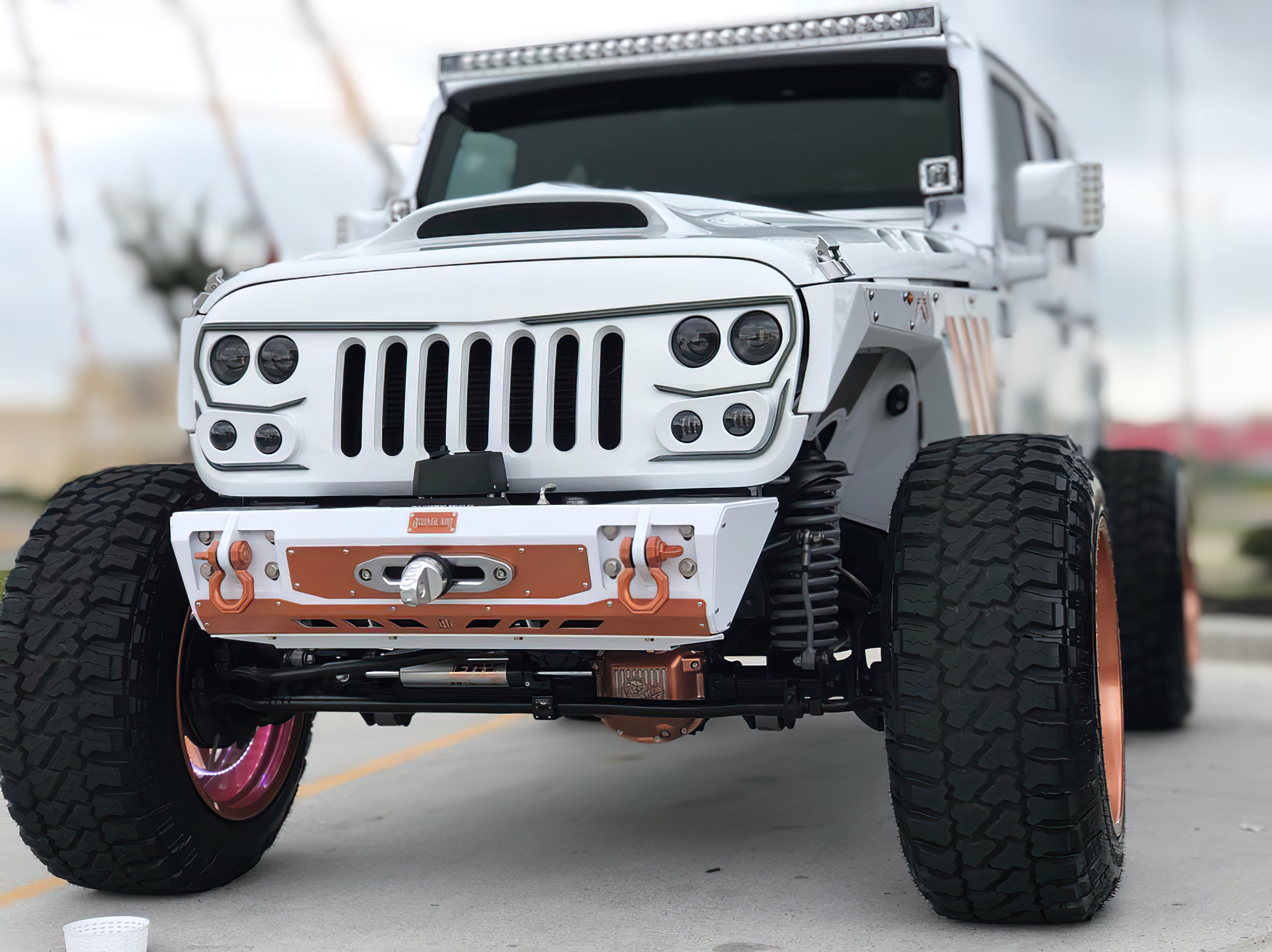 5817-504 - ORACLE Lighting VECTOR Series Full LED Grill- Jeep Wrangler JK